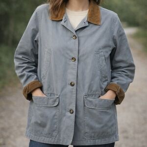 LL Bean Vintage 90s Barn Jacket Chore Hunting  Coat Workwear Jacket LPet